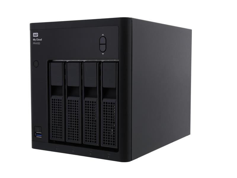 WD 32TB My Cloud PR4100 Pro NAS - Network Attached Storage Model WDBNFA0320KBK-SESN _118MC